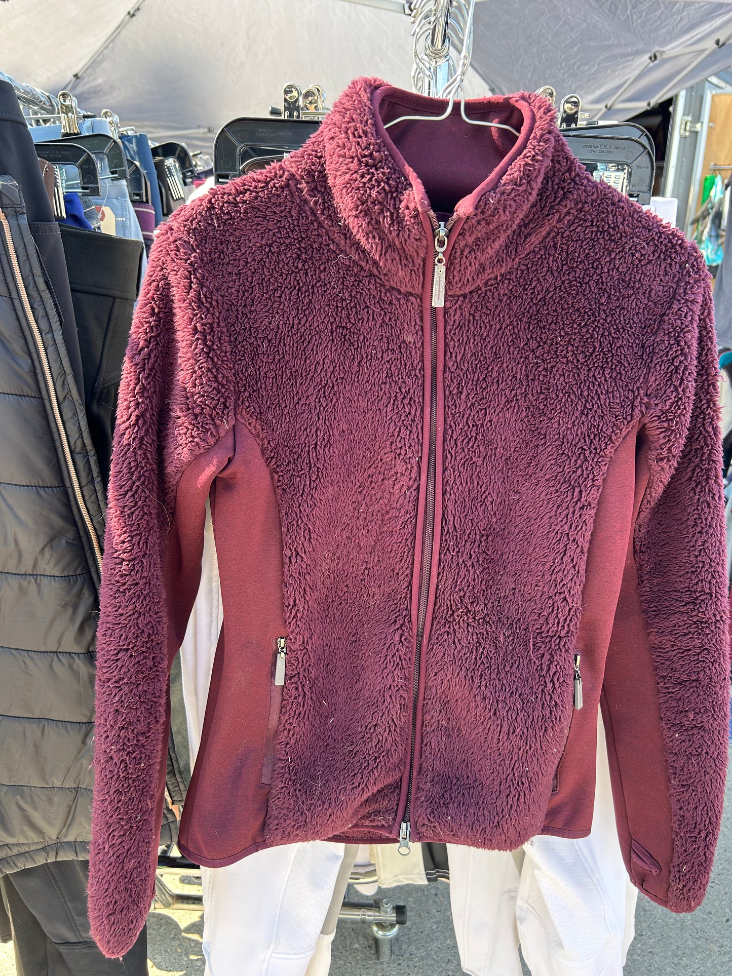Horseware XXS purple fleece jacket