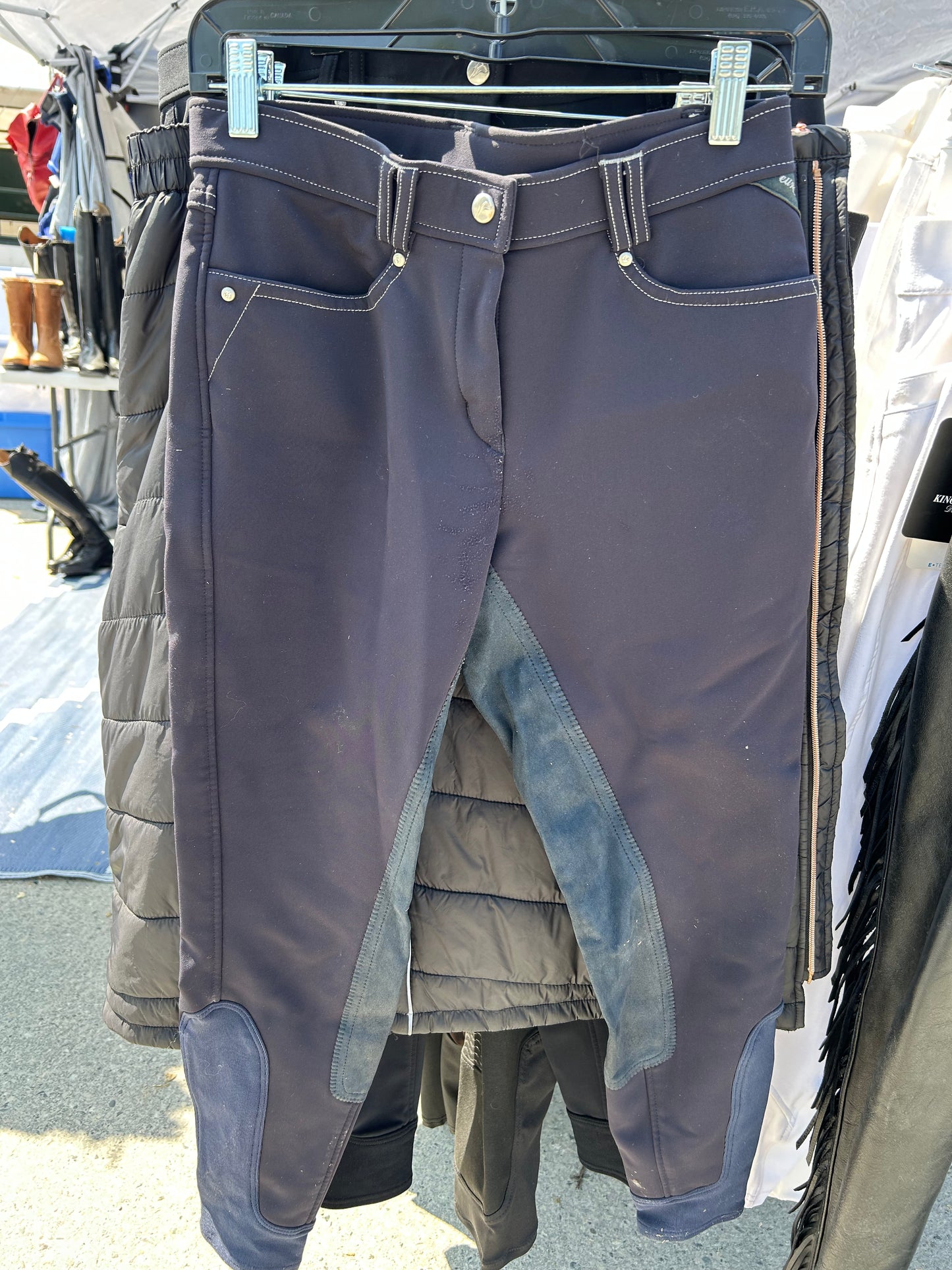 Euro star size 28 winter weight navy breeches