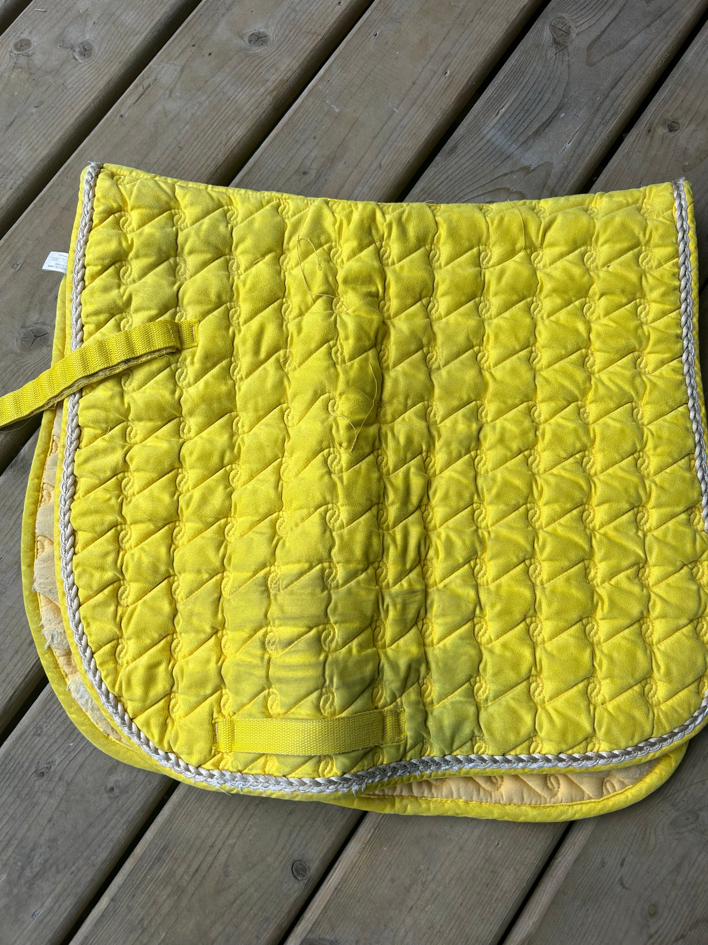 Shedrow yellow full size pad
