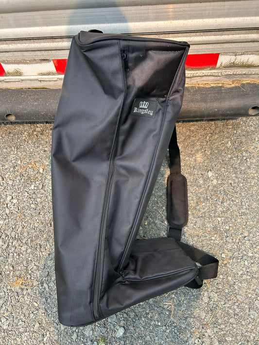 Kingsley black boot bag 25” tall