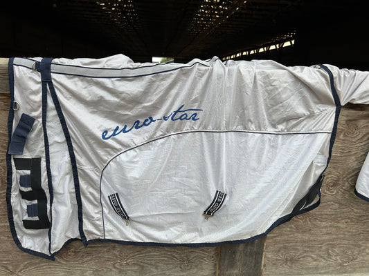 76” Euro Star fly sheet. Marked large but fits 74-76”. Comes with neck cover