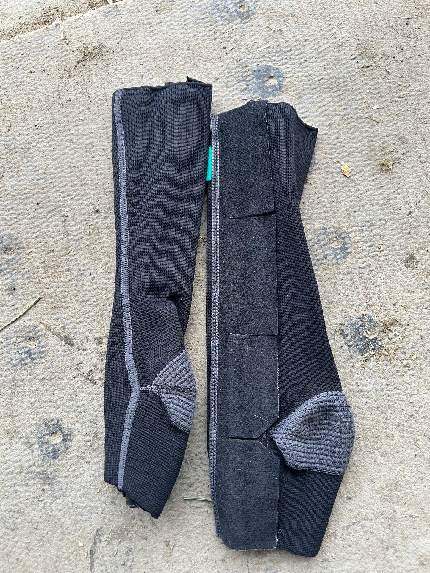 Equi crown active wraps S size 2 black/grey