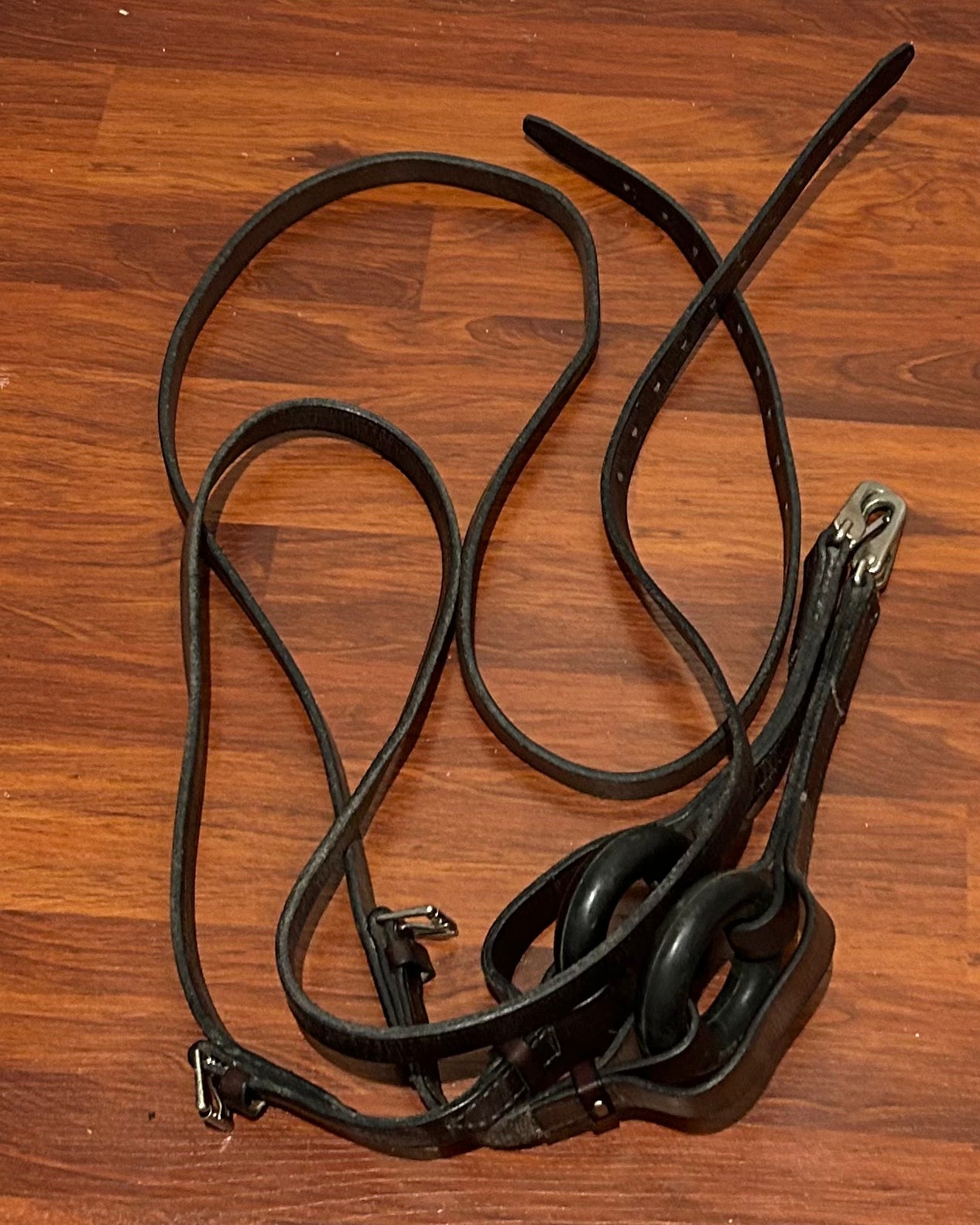 Side reins with doughnut