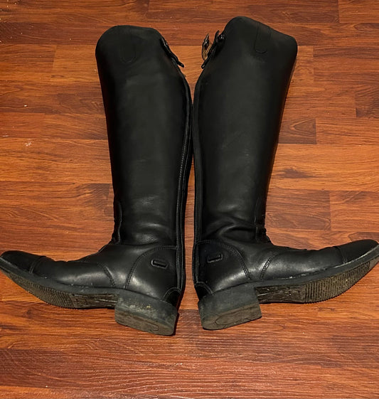Auken field boots size 6 18” tall 14.5” calf
