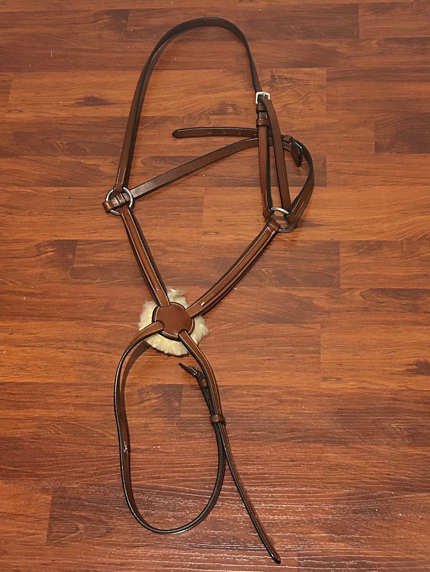 Brown figure 8 noseband