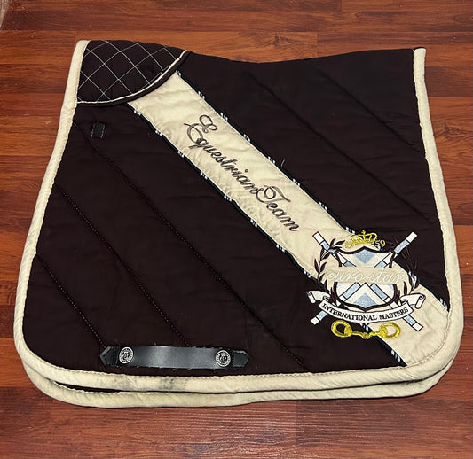 Euro Star brown dressage pad