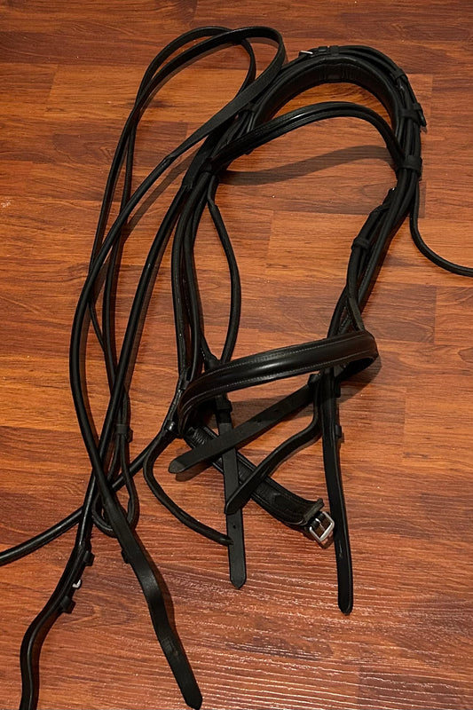 FSS rolled double bridle full