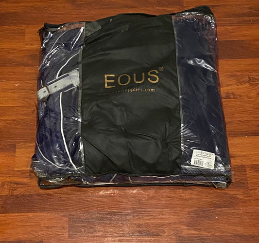 EQUS 84” Navy Fleece Blanket