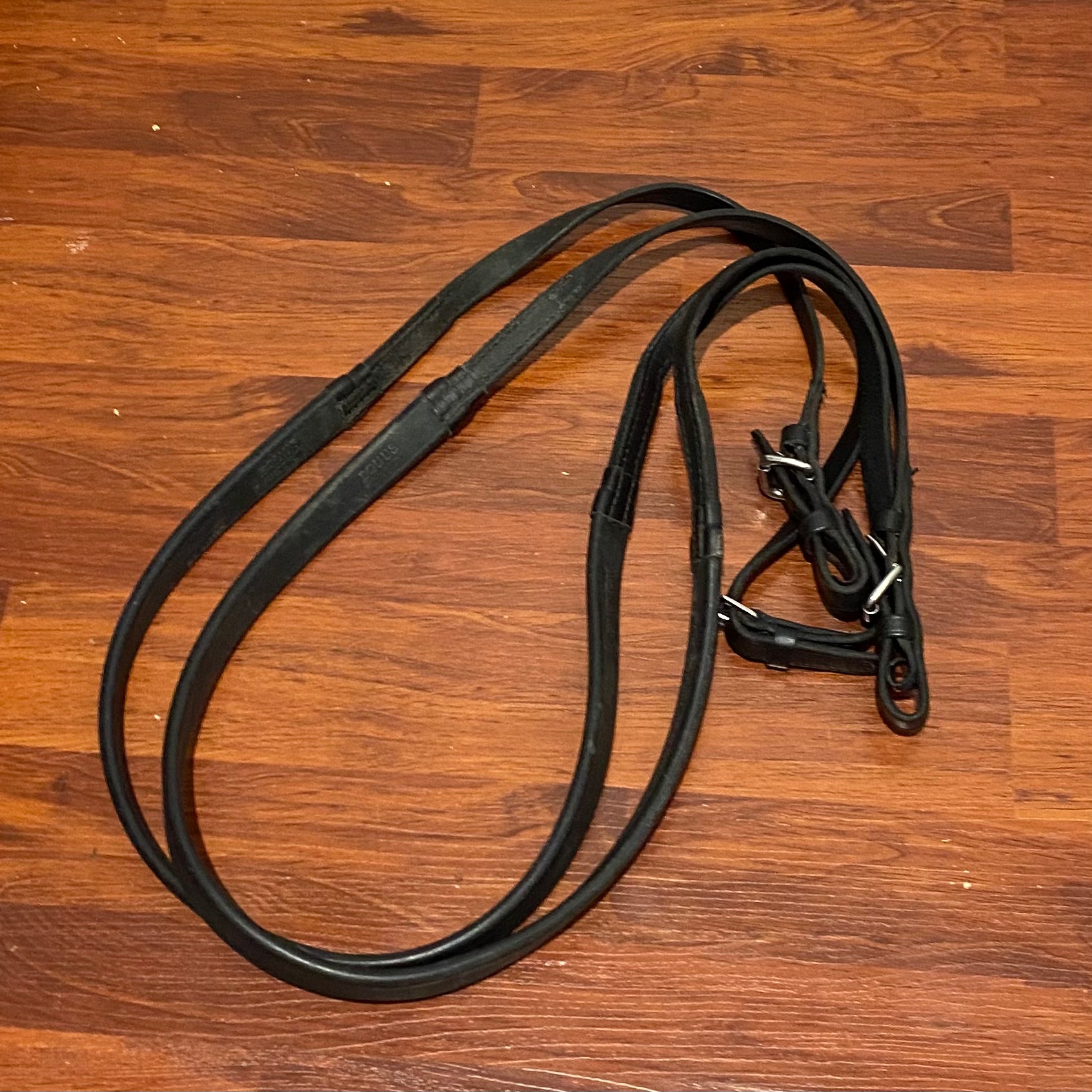 Equus Eventa rubber reins black All About Tack