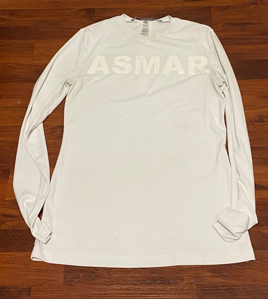 Asmar White LS shirt S