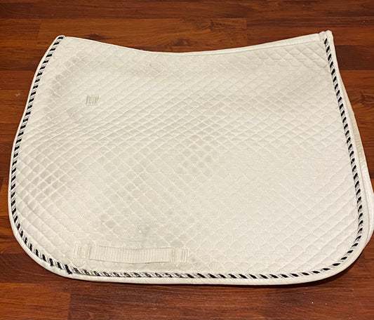 Shedrow White Dressage Pad