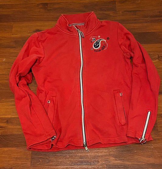 Euro Star Red Jacket M with bling