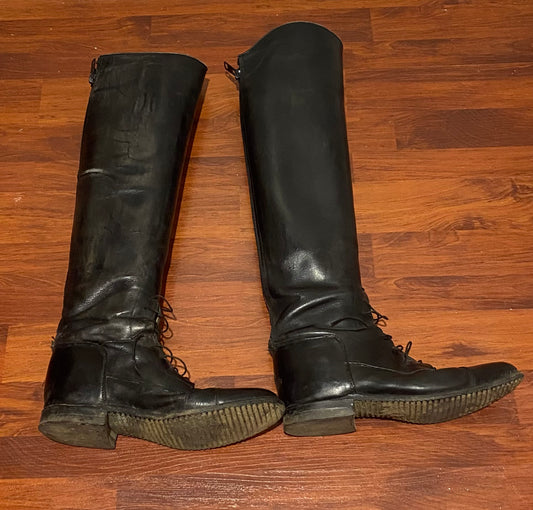 Effingham tall boots size 9 20.5” tall 14.5” calf
