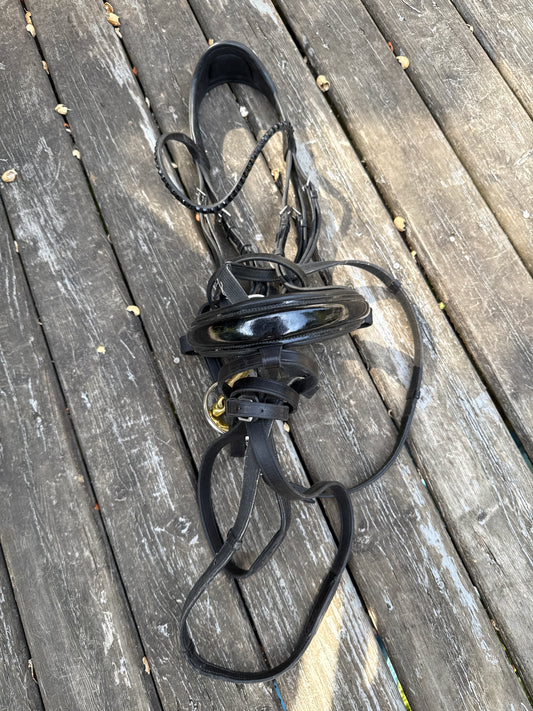 Solo Yuen snaffle bridle