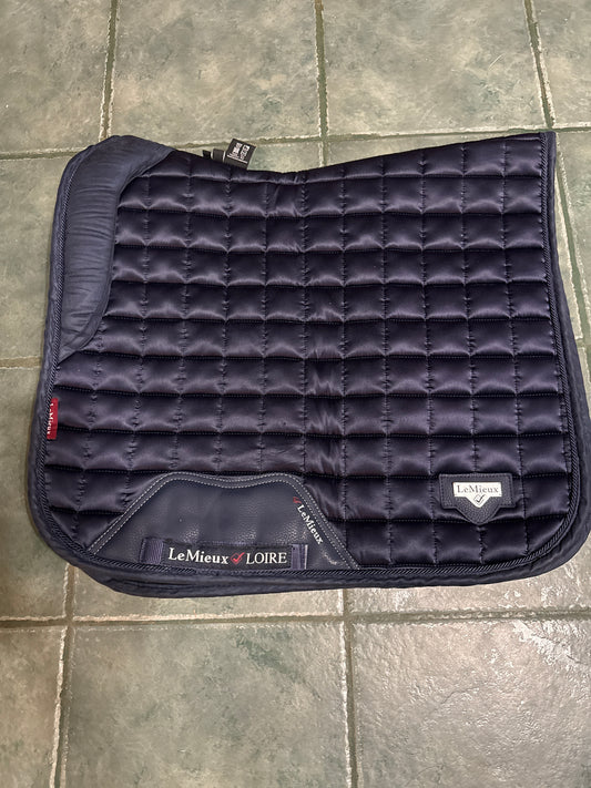 Lemieux Loire dressage pad deep blue