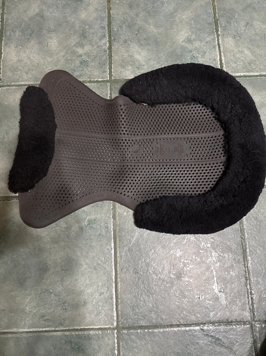 Acavallo shock absorbent half pad black L