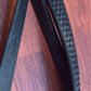 KL select black rubber grip reins. Hook ends