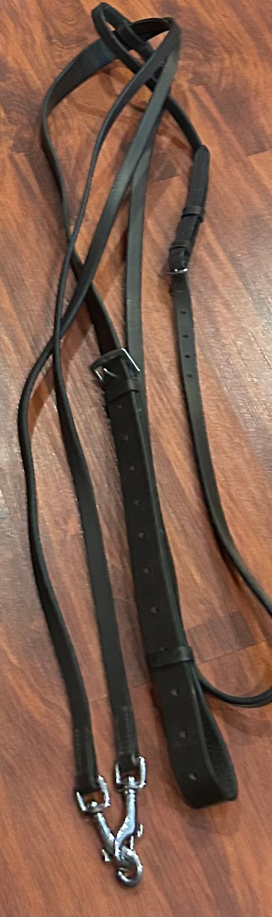 Brown full size German martingale with no reins