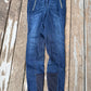 Horse size 22 denim knee patch