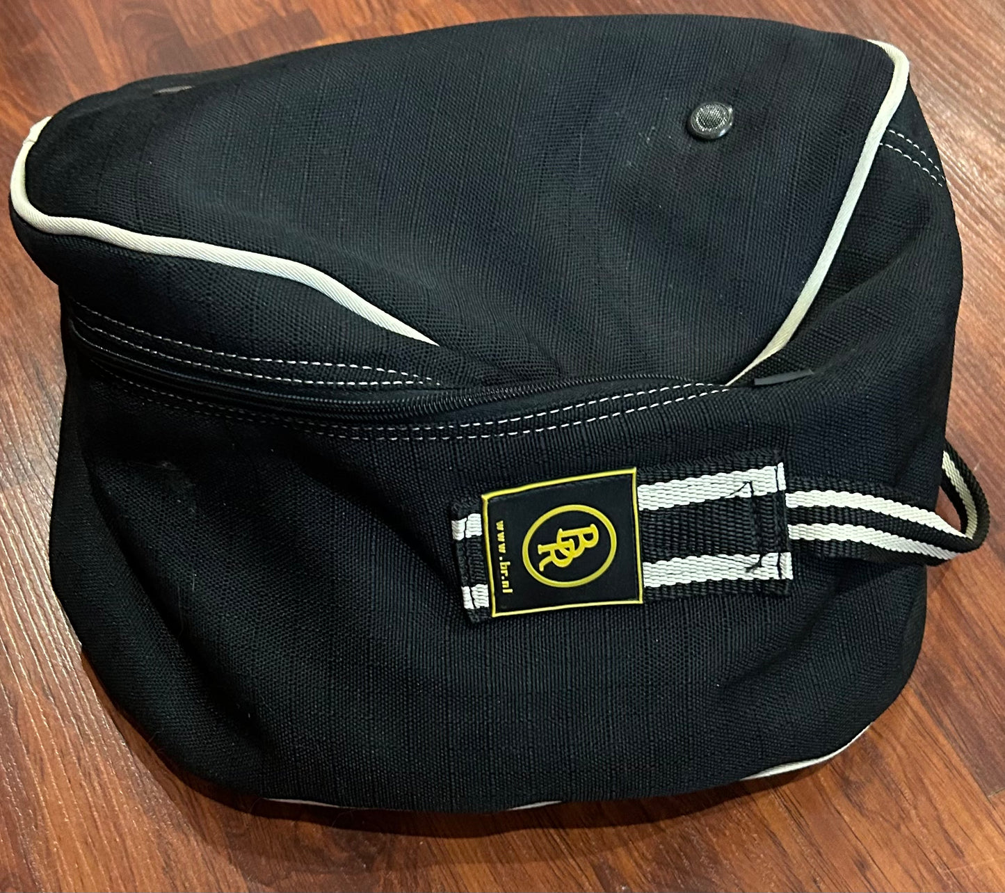 BR black helmet bag
