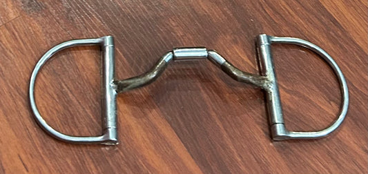 5.5” myler comfort d-ring snaffle