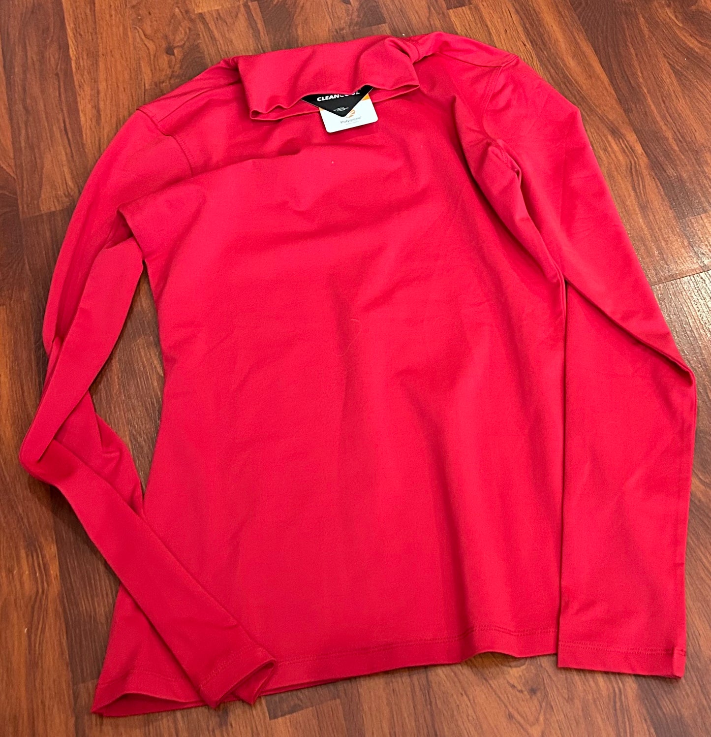 Anky medium red high neck long sleeve shirt. New with tags