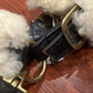 Walsh shipping halter full size. Broken/shortened crown piece on one side