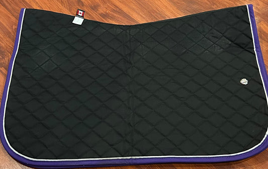 Ogilvy black with purple and silver trim pad