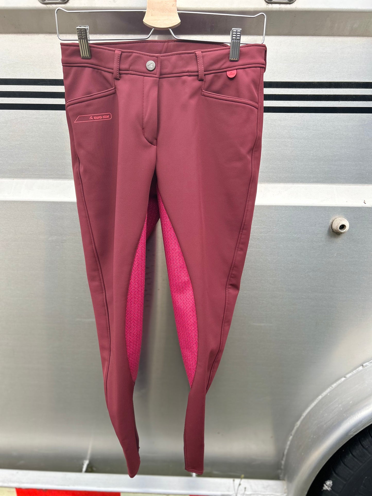 26R Euro Star Cara Zinfandel full seat breeches