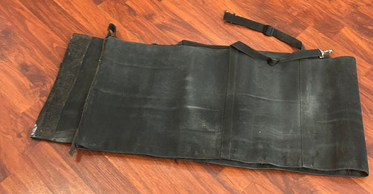Equifit belly guard WB size. Has been repaired. Needs washed.