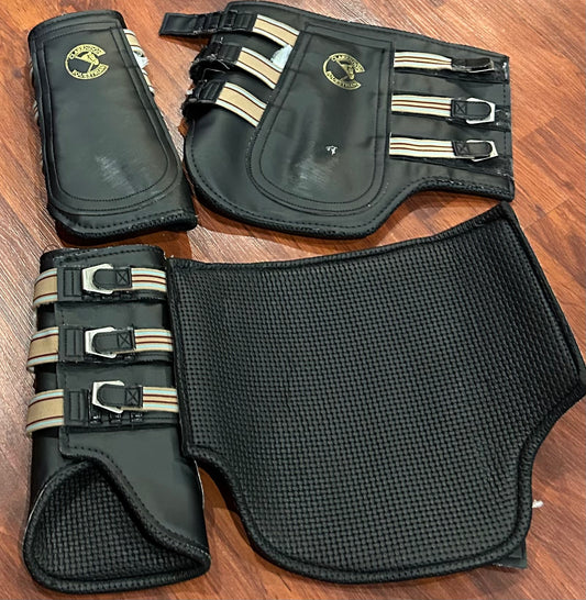 Clarendon 3 day event boots. Large horse set of 4.