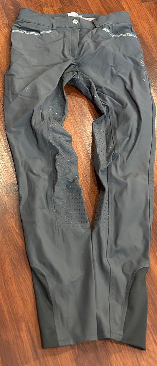 Imperial Riding size 28 grey full seat breeches