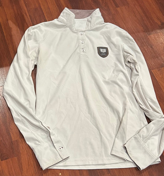 Asmar medium white long sleeve shirt