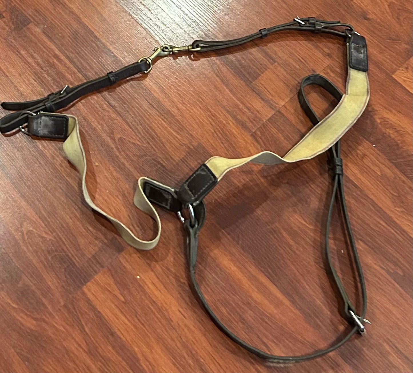 Finchams full size breastplate with elastic. Needs oiled