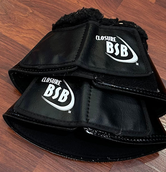 DSB XL black bell boots with fleece