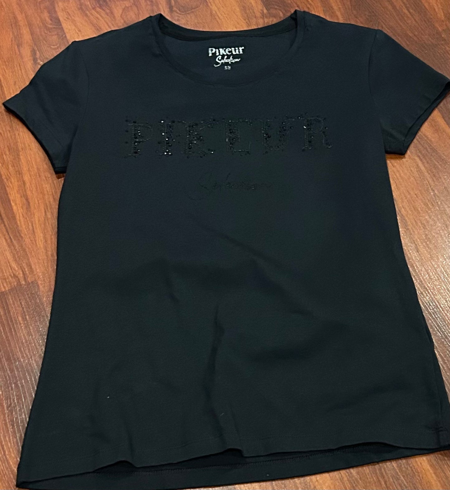 Pikeur size black short sleeve shirt
