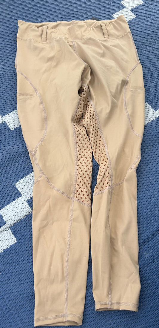 Cantack 3XL tan full seat riding tights