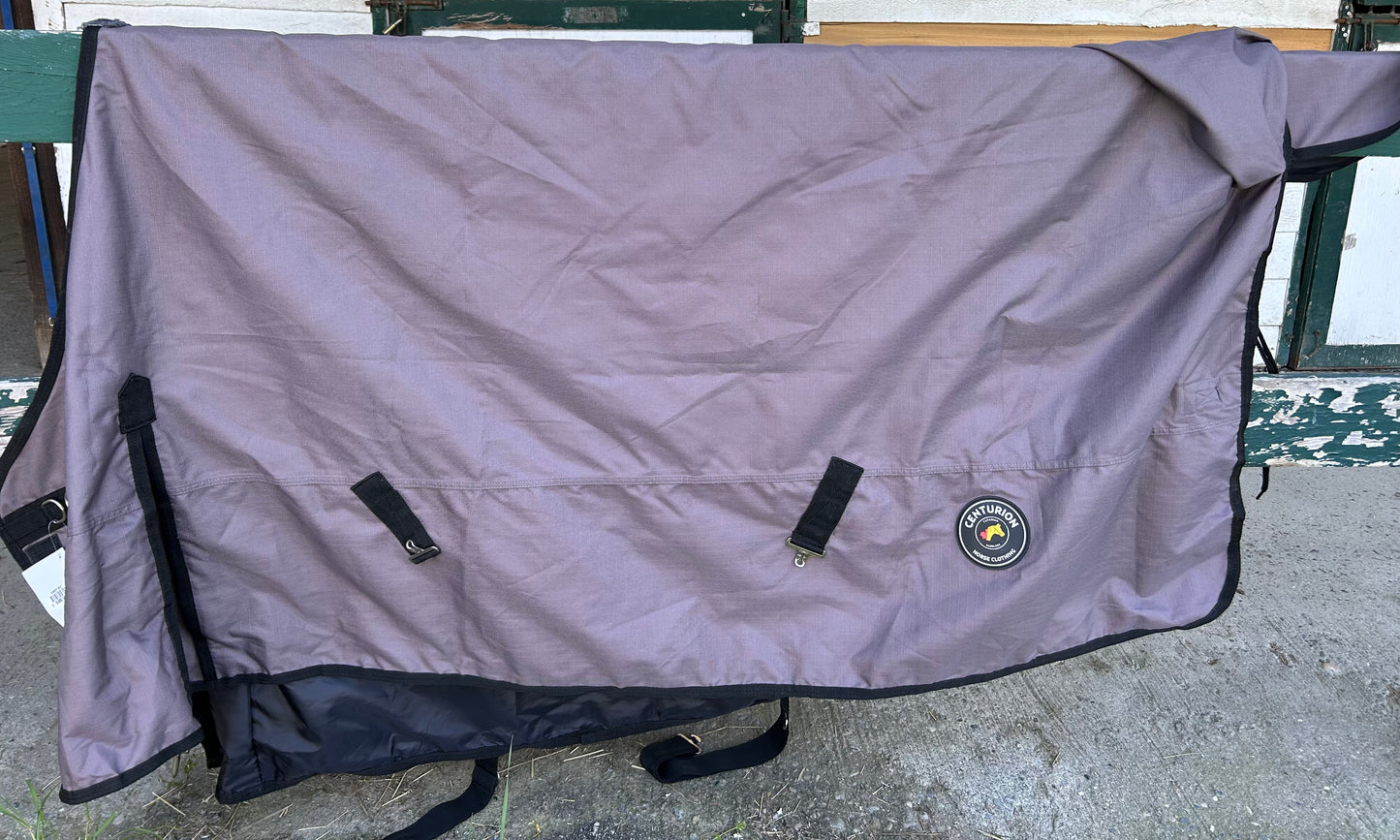 81” Canadian saddlery centurion rain sheet grey