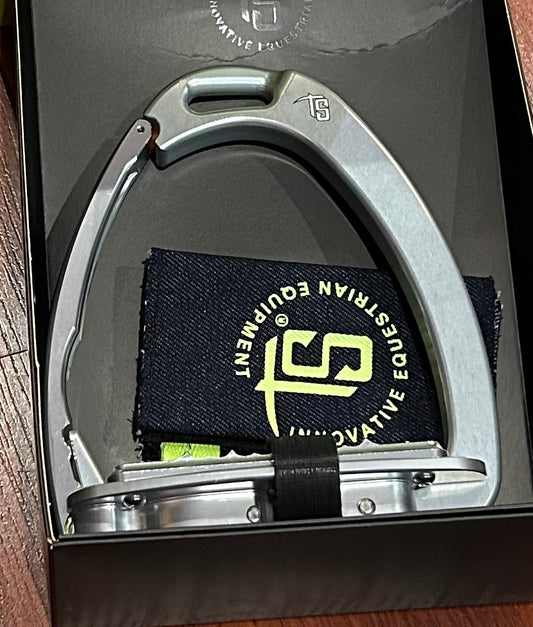 Venice FIT silver safety tech stirrups. 4.5” brand new