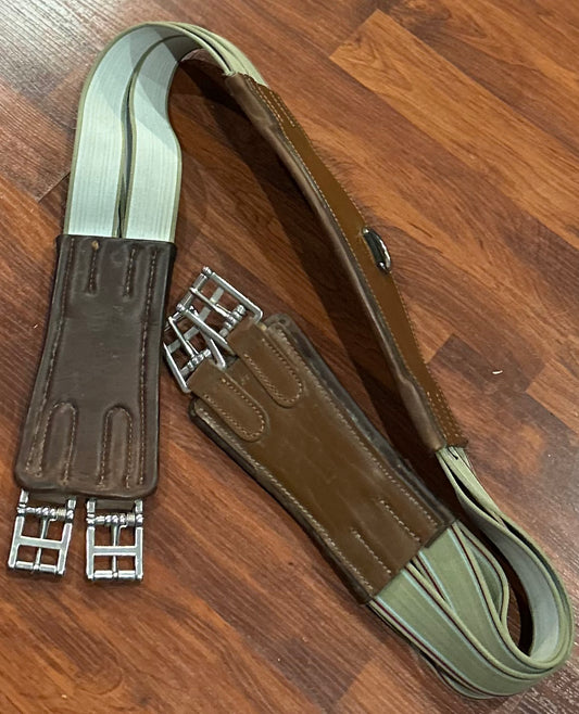 52” Santa Cruz leather girth