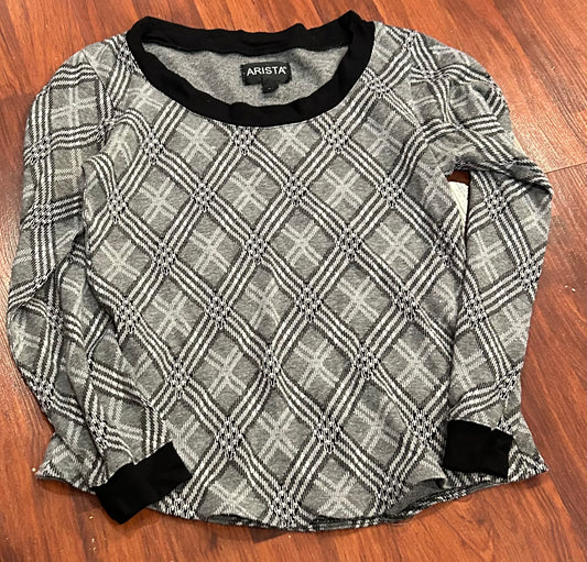 Arista small black/white sweater