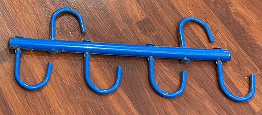Blue over the door hooks