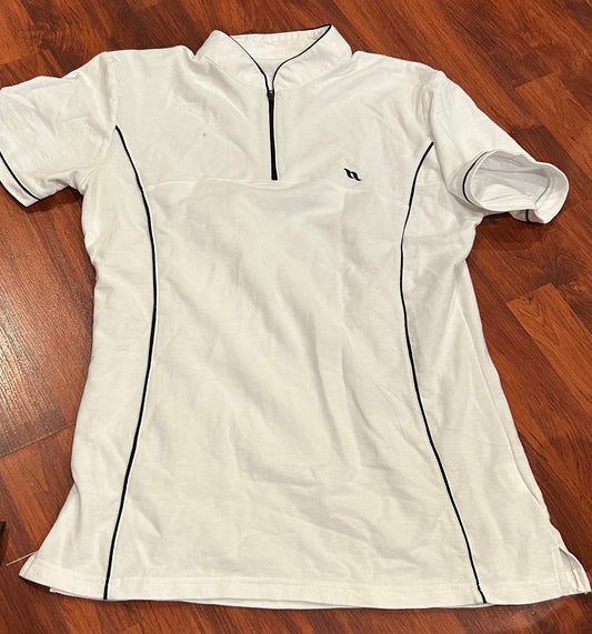 Back on track XL white shirt