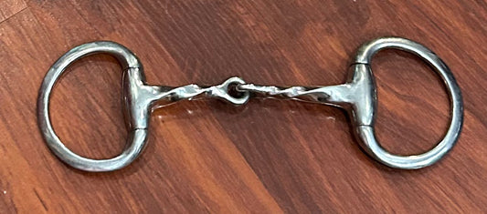 5” twisted eggbutt snaffle