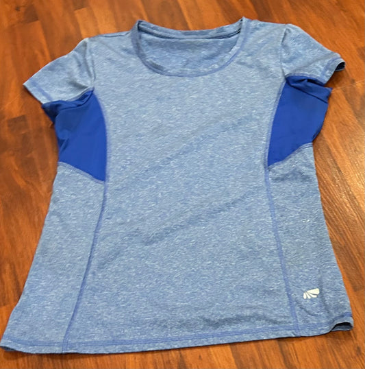 Blue medium riding shirt short sleeve