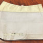 Ecogold white dressage pad.