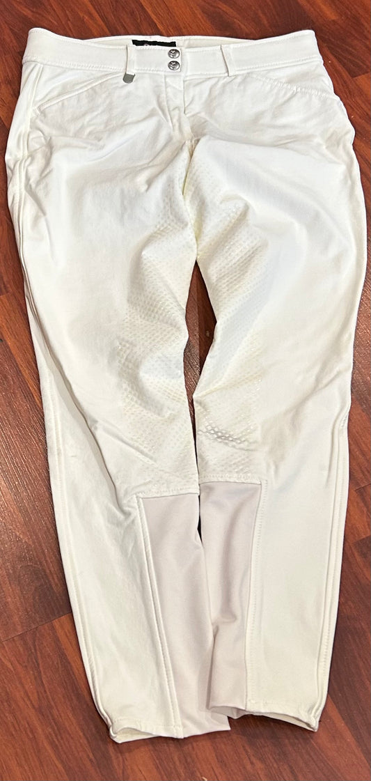 Horze size 28 white full seat breeches