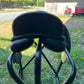 Isabella Werth bates 17” dressage saddle. Removable blocks. Wide