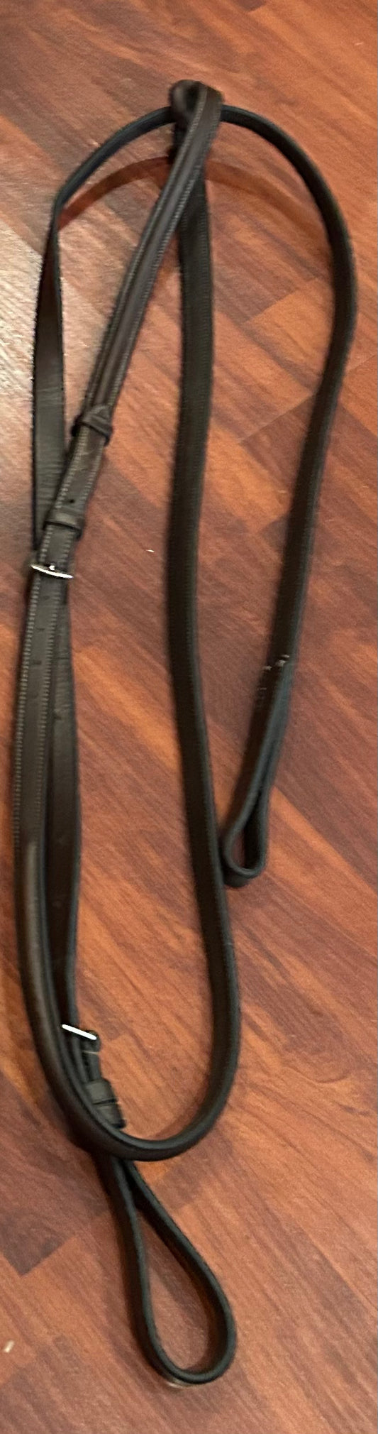 Black oak full size brown fancy stitch standing martingale