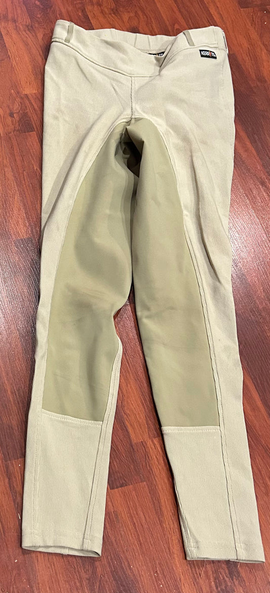 Kerrits size large tan full seat riding tights.